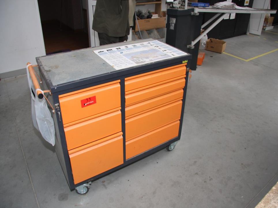 Used Promag TWW01PCV/DR Workshop trolley (tool cabinet) for Sale (Auction Premium) | NetBid Industrial Auctions